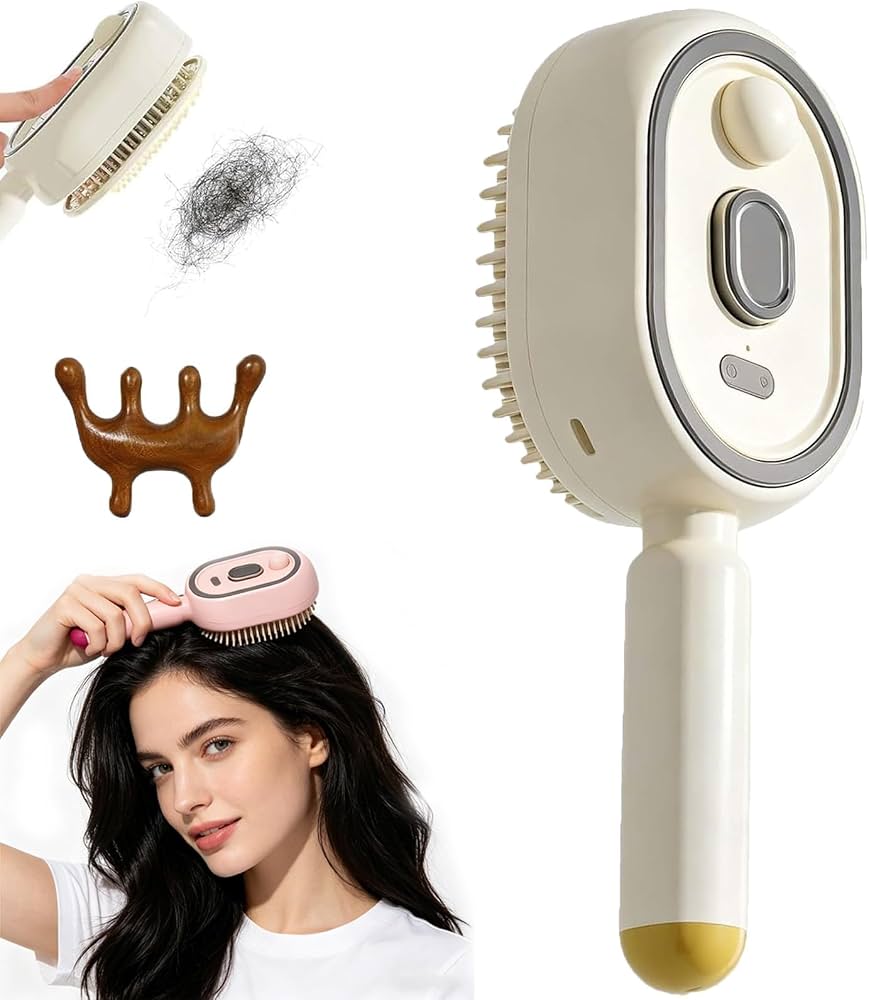 Scalp Massage Brush with Oil Applicator