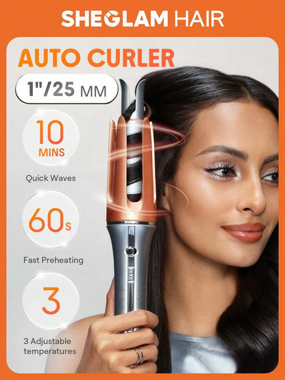 SHEGLAM HAIR – It-Curl One-Touch Instant Curler ✨