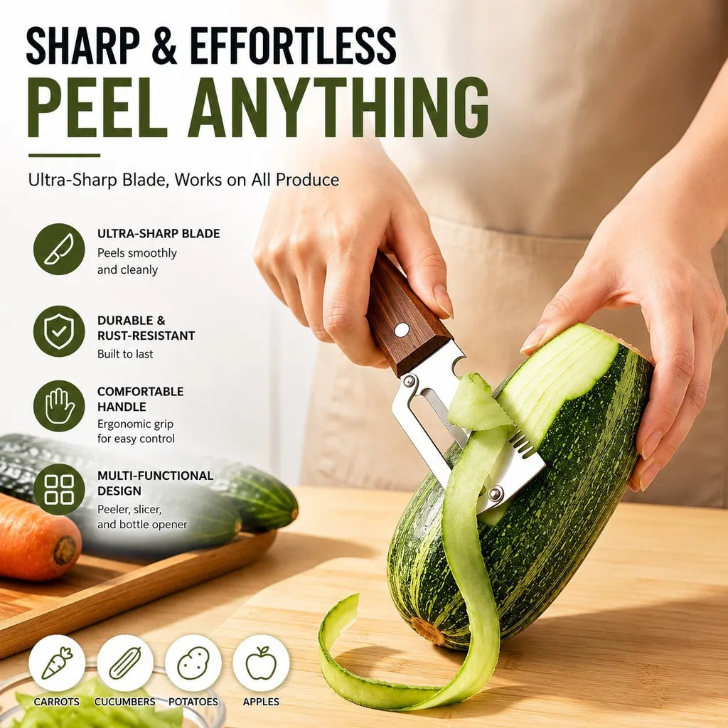 🥕 Multi-Functional Vegetable Peeler for Kitchen