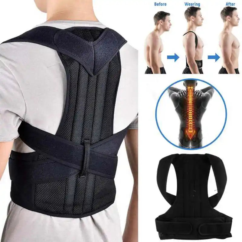Back Posture Corrector Adjustable Back & Shoulder Support