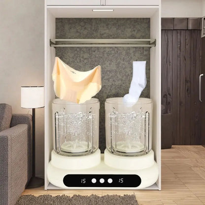 Mini Washing Machine with Digital Timer & Sterilization