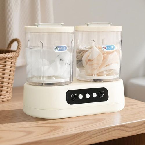 Mini Washing Machine with Digital Timer & Sterilization