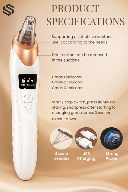 Blackhead Remover Vacuum Pore Cleaner