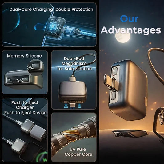 Magnetic USB-C Fast Charging Cable
