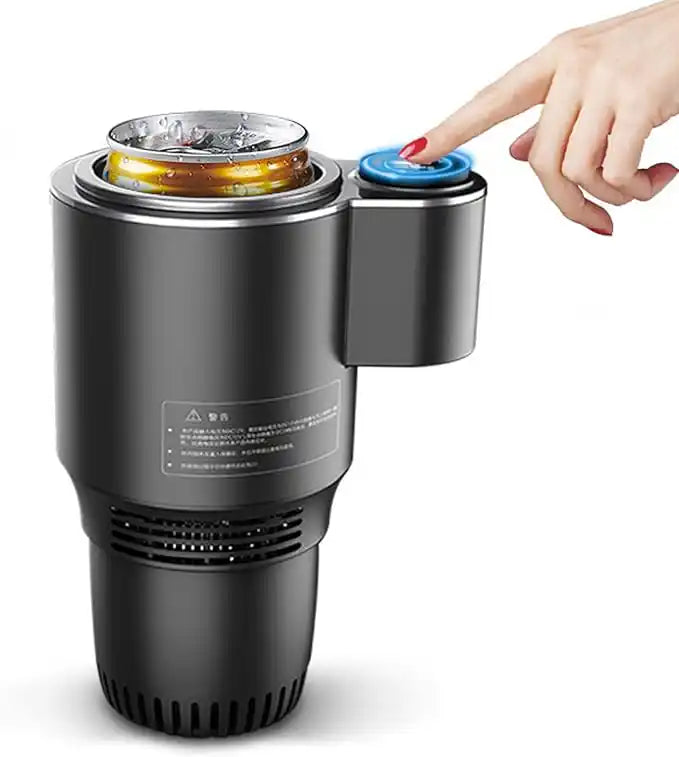 Portable 2-in-1 Car Cup Cooler & Warmer
