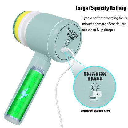 🧽 Handheld Multifunctional Electric Floor Cleaning Brush