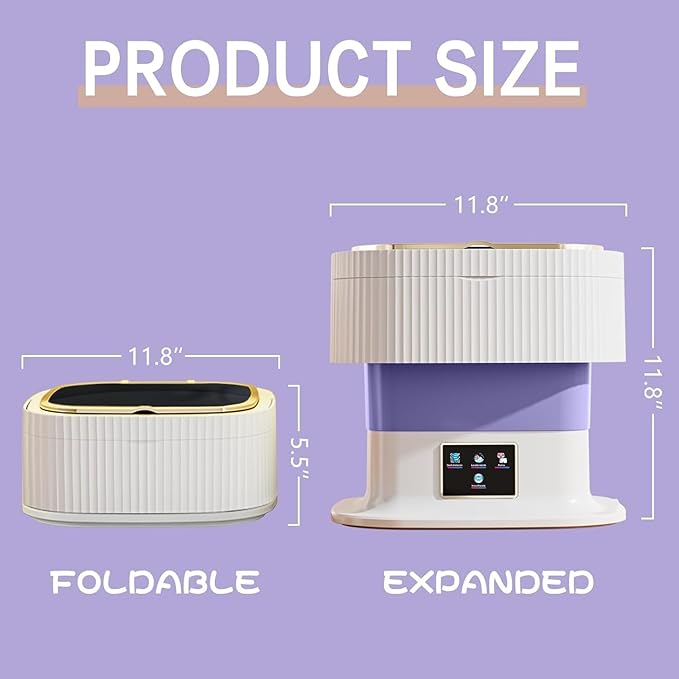 Mini Washing Machine with Dryer