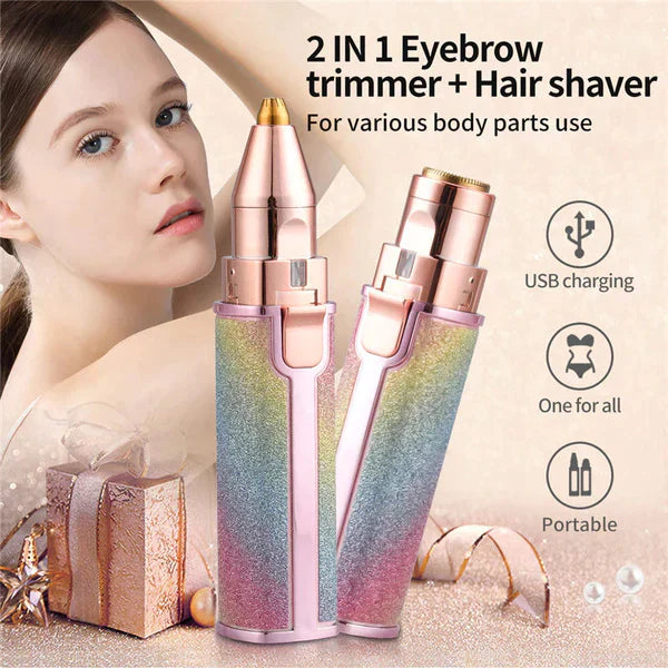 Real Customer Reviews 2 In 1 Eyebrow Trimmer & Hair Shaver