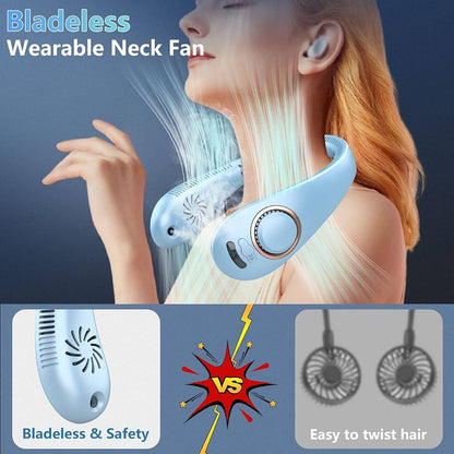 Portable Rechargeable Neck Fan