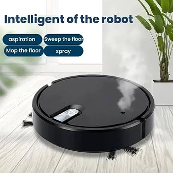 🤖 Automatic Sweeping Robot – 3-in-1 Smart Vacuum Cleaner