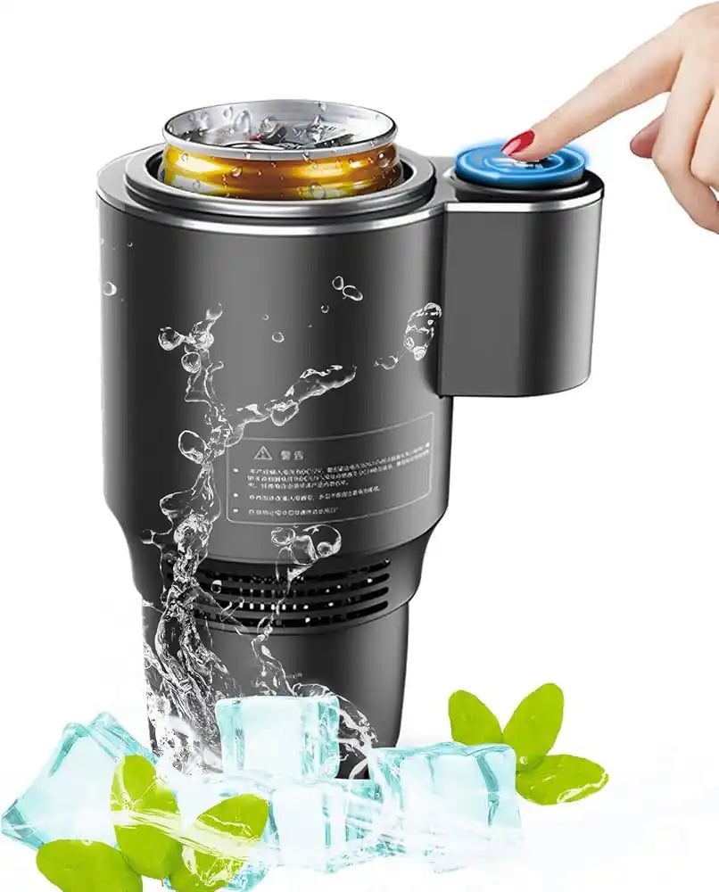 Portable 2-in-1 Car Cup Cooler & Warmer