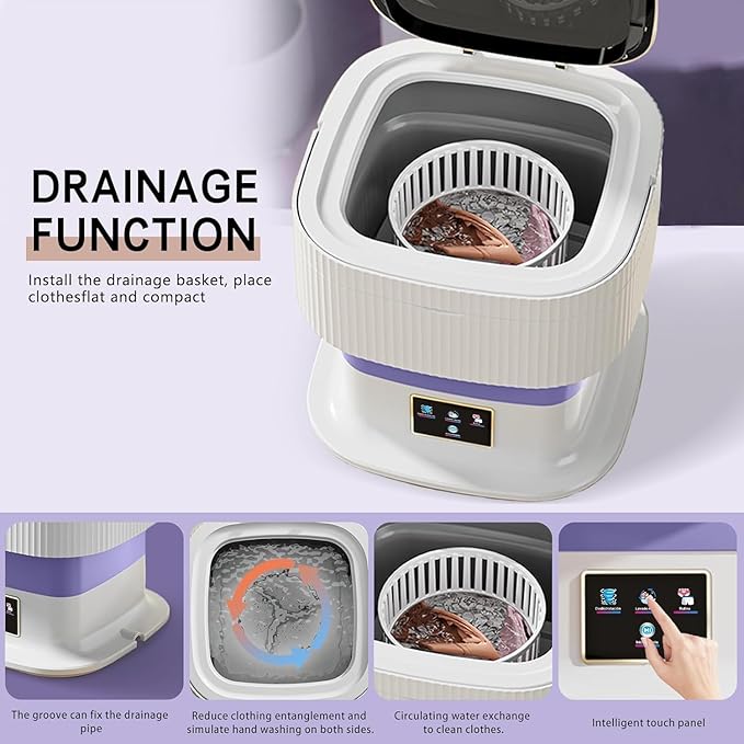 Mini Washing Machine with Dryer