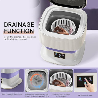 Mini Washing Machine with Dryer