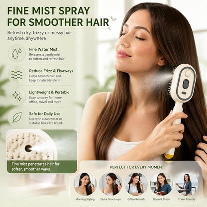 Scalp Massage Brush with Oil Applicator