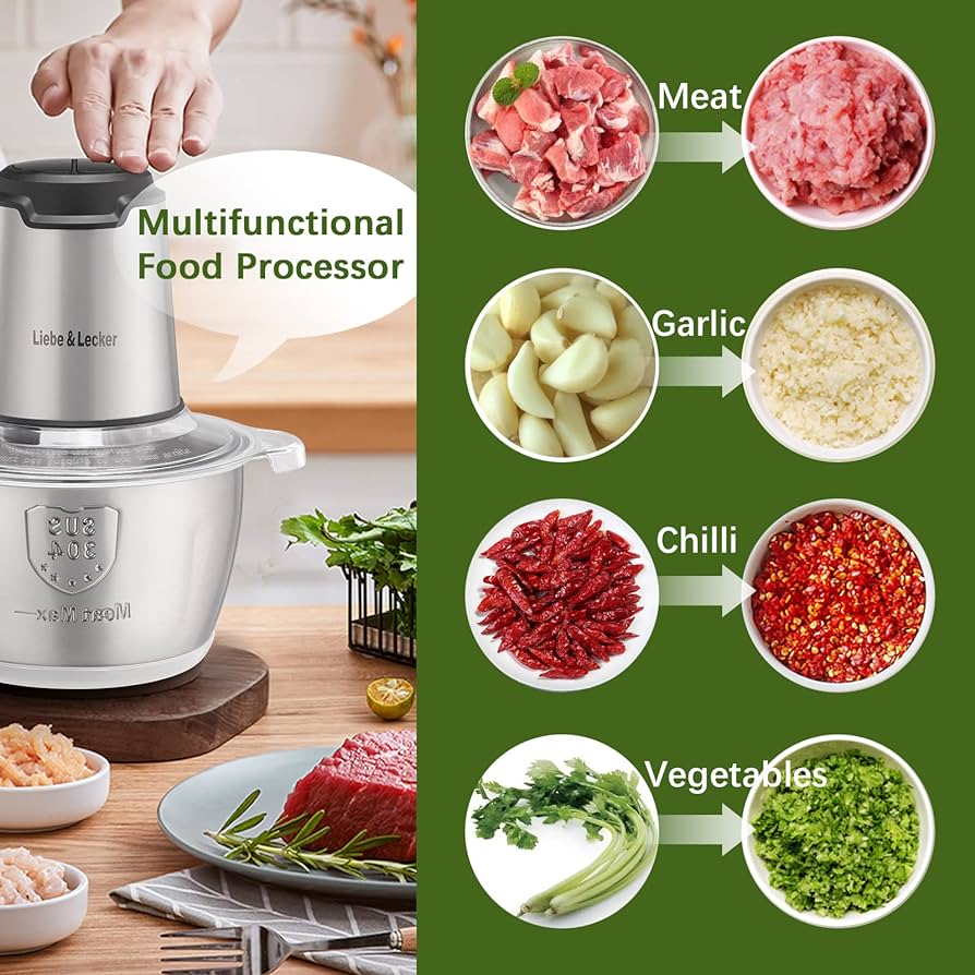 🥗 Multifunction Food Processor & Food Chopper