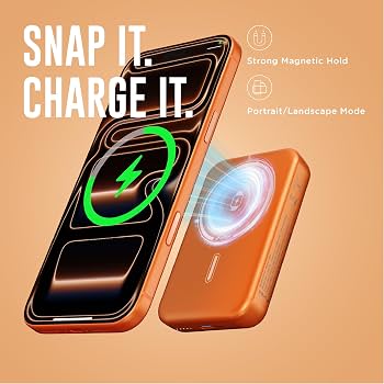 Wireless Magnetic Charging Power Bank – 10,000mAh