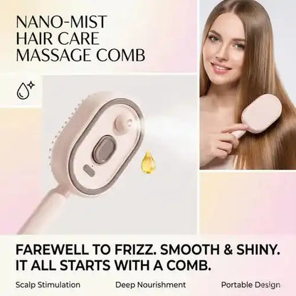 Scalp Massage Brush with Oil Applicator