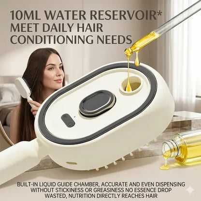 Scalp Massage Brush with Oil Applicator