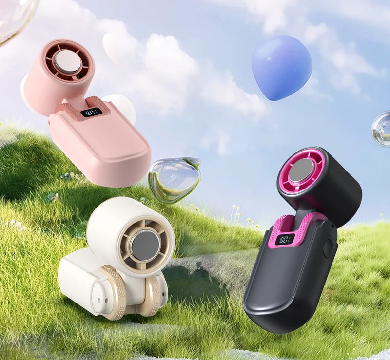 🌪️ Portable Rechargeable Mini Turbo Fan