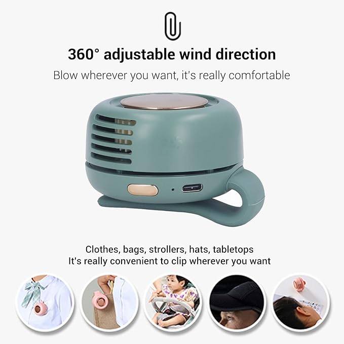 Portable Mini Turbo Fan Pocket-Sized Powerhouse