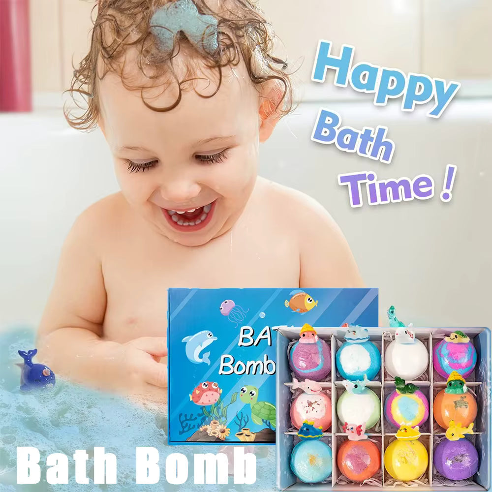 Kids Bubble Bath Bombs Gift Set