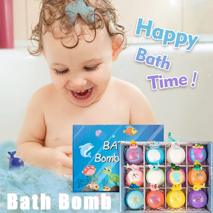 Kids Bubble Bath Bombs Gift Set