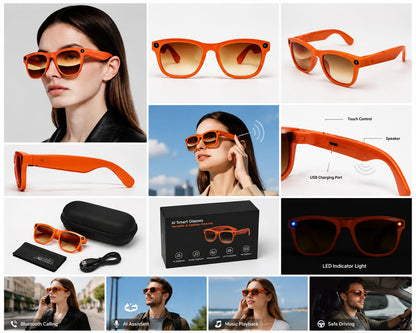 AI Smart Glasses Pro