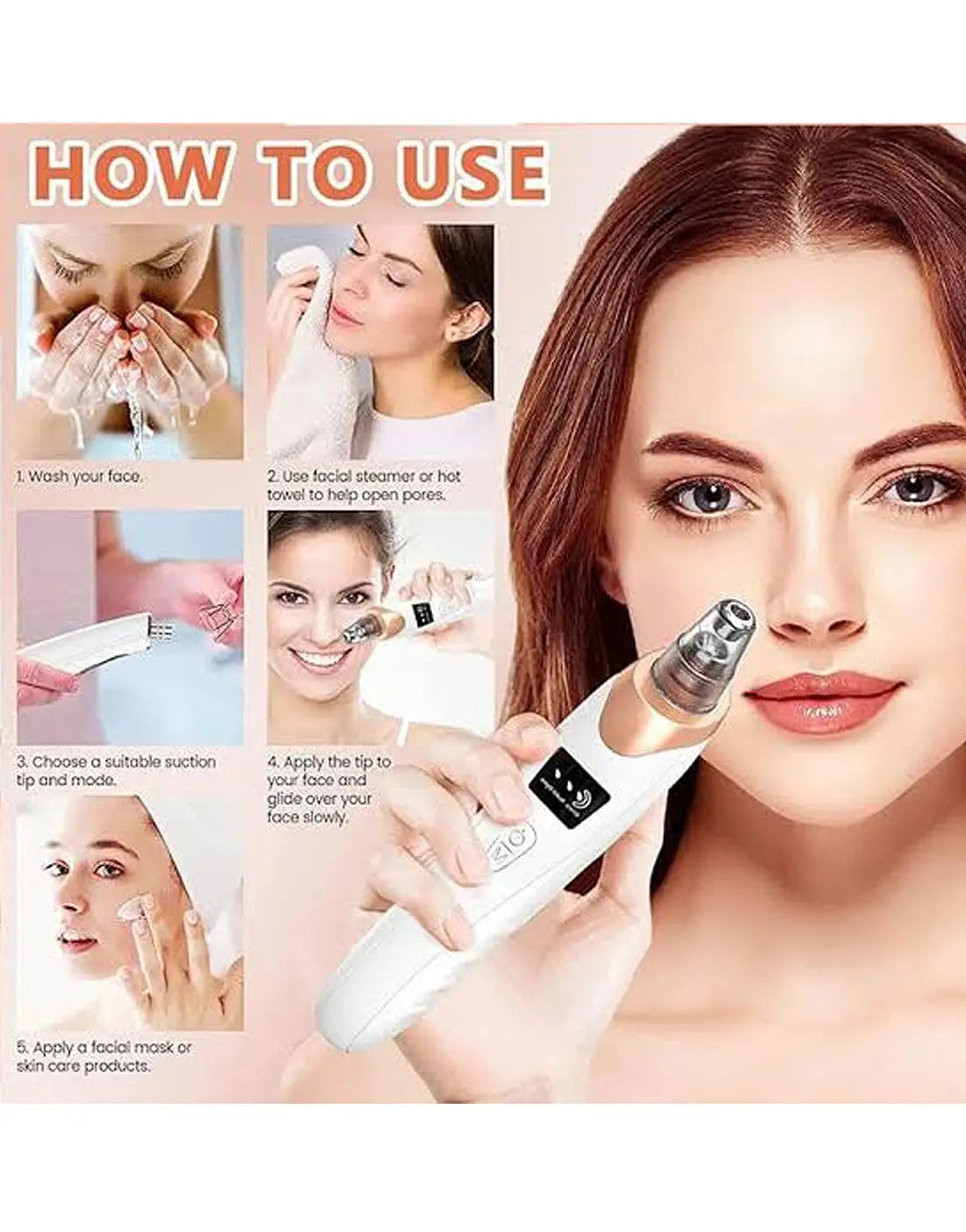 Blackhead Remover Vacuum Pore Cleaner