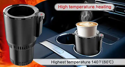 Portable 2-in-1 Car Cup Cooler & Warmer