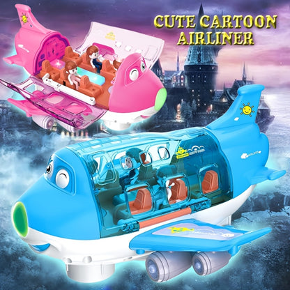Lightning & Musical 360 Rotating Gear Airplane