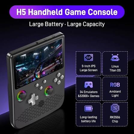 🎮 Portable Retro Gaming Console – 4000mAh