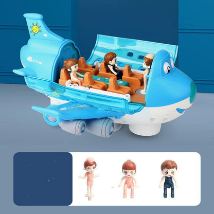 Lightning & Musical 360 Rotating Gear Airplane